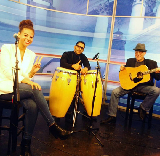 Samantha Johnson, George Piva, Joaquin Santos